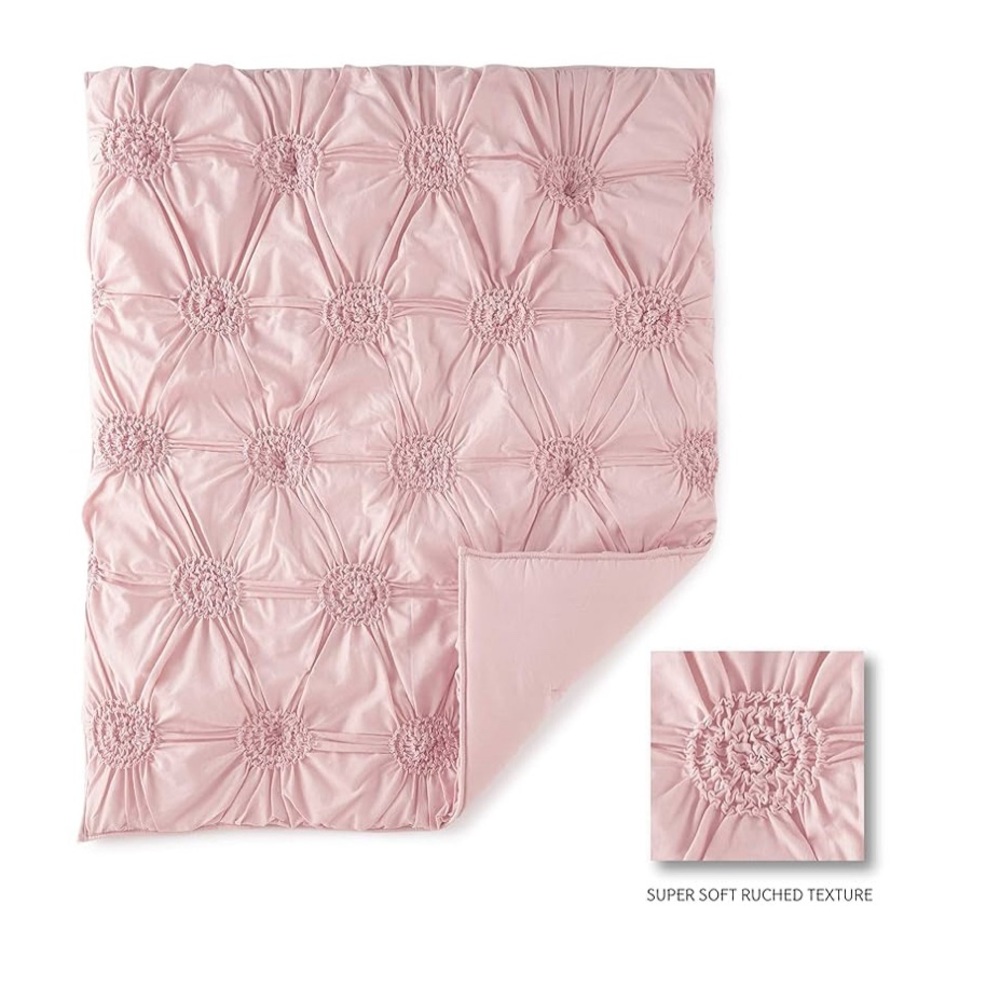 Levtex Pink Crib Quilt